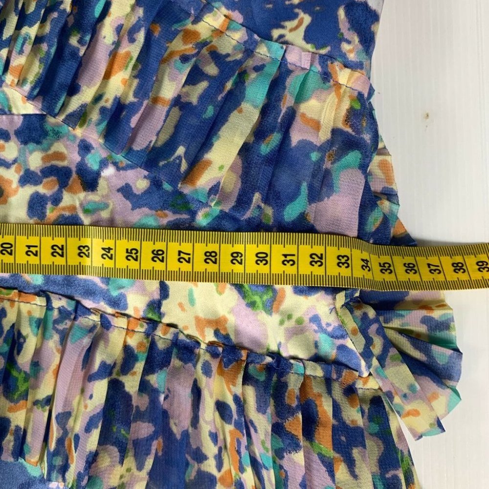 Miss Shop Womens La De Da Vintage Y2K Layered Frill Dress Pastel Size 8 - Picture 7 of 8